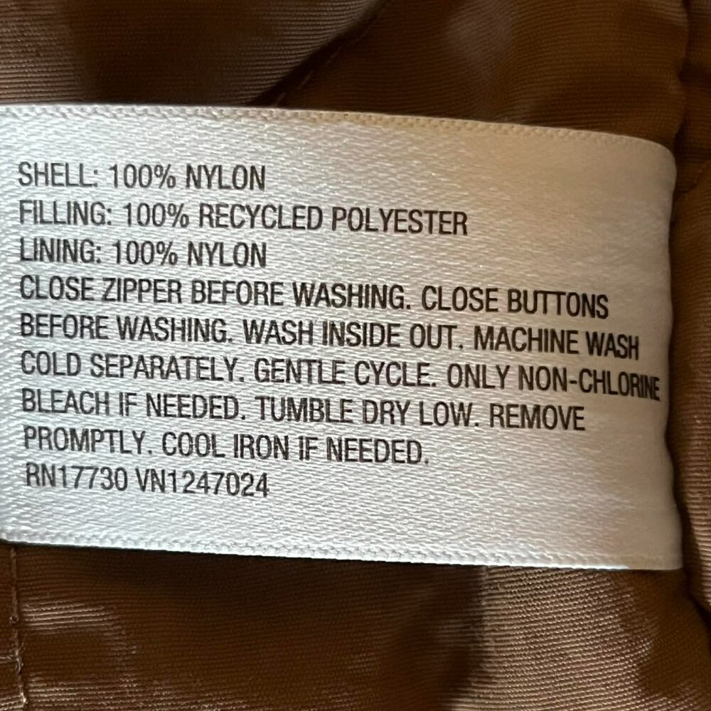Future Collective with Reese Blutstein Two Tone Quilt Jacket Wome's Small - Picture 8 of 9